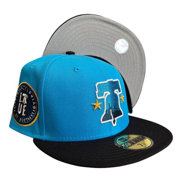 New Era Philadelphia Phillies City Connect Metallic 59FIFTY Fitted Hat Cap - Picture 1 of 9